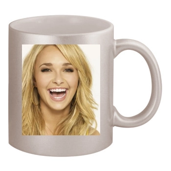 Hayden Panettiere 11oz Metallic Silver Mug