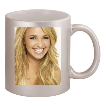 Hayden Panettiere 11oz Metallic Silver Mug