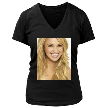 Hayden Panettiere Women's Deep V-Neck TShirt