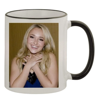 Hayden Panettiere 11oz Colored Rim & Handle Mug