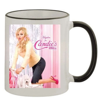 Hayden Panettiere 11oz Colored Rim & Handle Mug