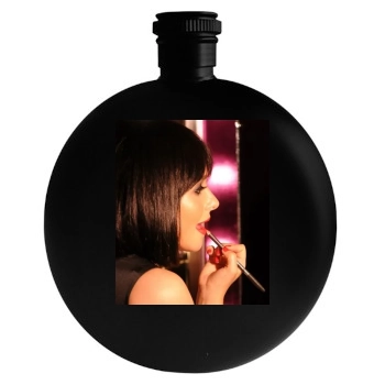 Hayden Panettiere Round Flask