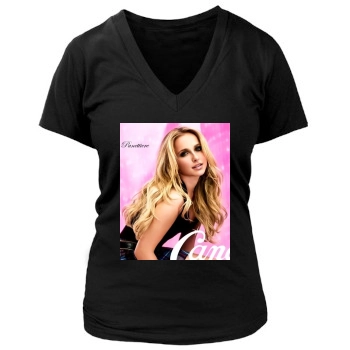 Hayden Panettiere Women's Deep V-Neck TShirt