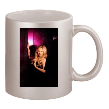 Hayden Panettiere 11oz Metallic Silver Mug