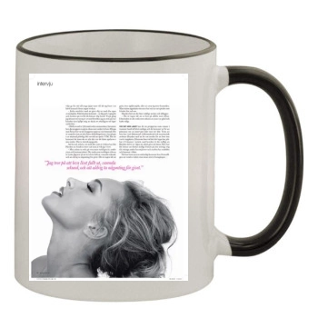 Hayden Panettiere 11oz Colored Rim & Handle Mug