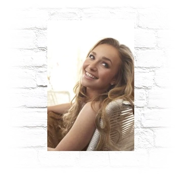 Hayden Panettiere Metal Wall Art