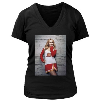 Hayden Panettiere Women's Deep V-Neck TShirt