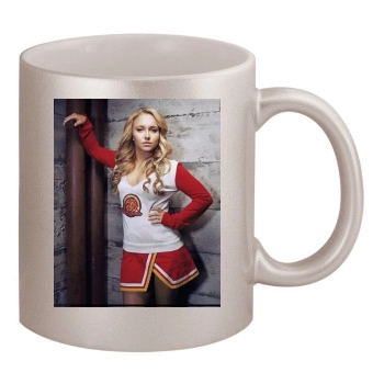 Hayden Panettiere 11oz Metallic Silver Mug