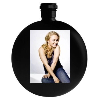 Hayden Panettiere Round Flask