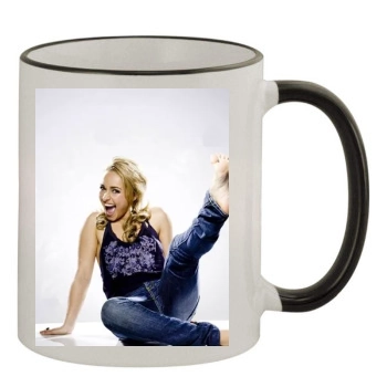 Hayden Panettiere 11oz Colored Rim & Handle Mug