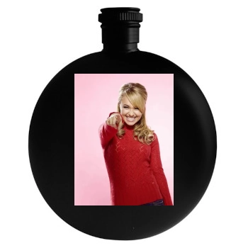 Hayden Panettiere Round Flask