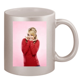 Hayden Panettiere 11oz Metallic Silver Mug