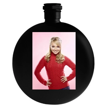 Hayden Panettiere Round Flask