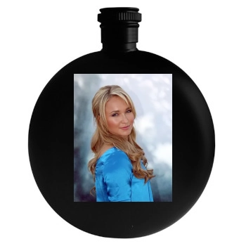 Hayden Panettiere Round Flask