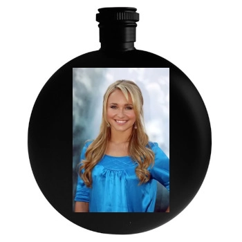 Hayden Panettiere Round Flask