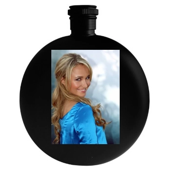 Hayden Panettiere Round Flask