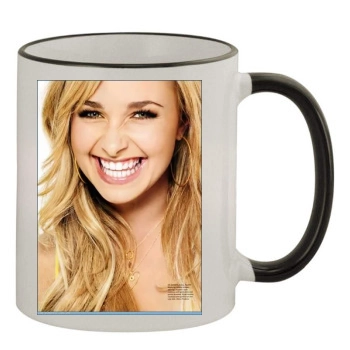 Hayden Panettiere 11oz Colored Rim & Handle Mug