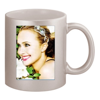 Hayden Panettiere 11oz Metallic Silver Mug