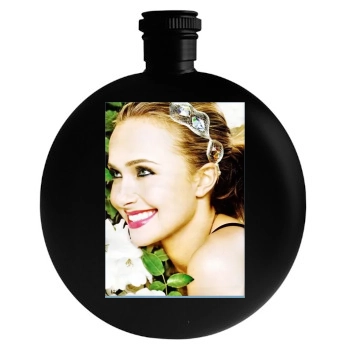 Hayden Panettiere Round Flask