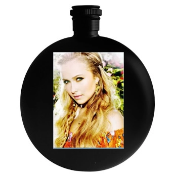 Hayden Panettiere Round Flask