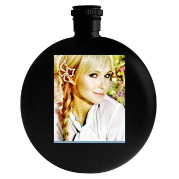 Hayden Panettiere Round Flask