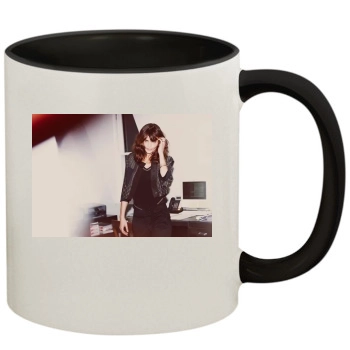 Helena Christensen 11oz Colored Inner & Handle Mug