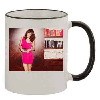 Helena Christensen 11oz Colored Rim & Handle Mug