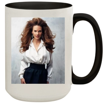 Hilary Swank 15oz Colored Inner & Handle Mug