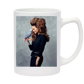 Hilary Swank 14oz White Statesman Mug