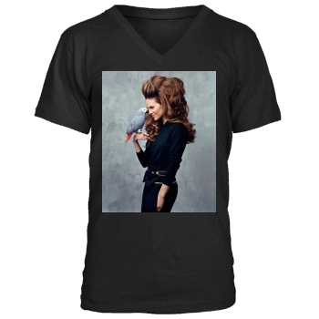 Hilary Swank Men's V-Neck T-Shirt