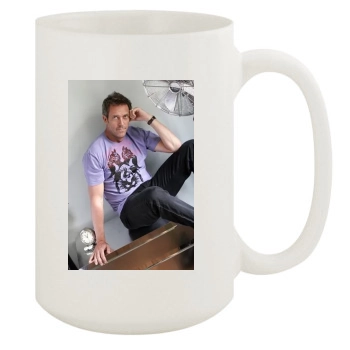 Hugh Laurie 15oz White Mug