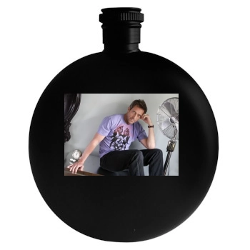 Hugh Laurie Round Flask