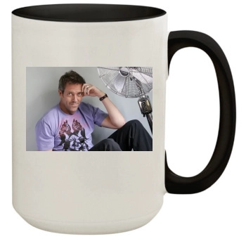 Hugh Laurie 15oz Colored Inner & Handle Mug