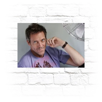 Hugh Laurie Metal Wall Art