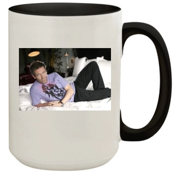 Hugh Laurie 15oz Colored Inner & Handle Mug