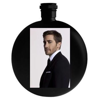 Jake Gyllenhaal Round Flask