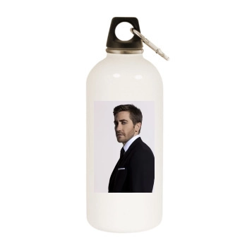 Jake Gyllenhaal White Water Bottle With Carabiner