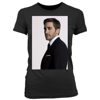 Jake Gyllenhaal Women's Junior Cut Crewneck T-Shirt