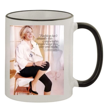 Ali Larter 11oz Colored Rim & Handle Mug