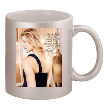 Ali Larter 11oz Metallic Silver Mug