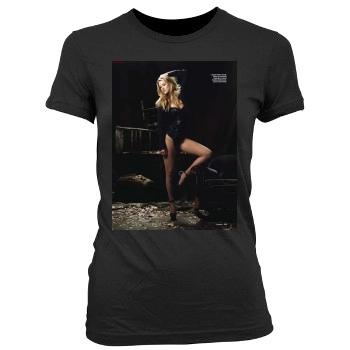 Ali Larter Women's Junior Cut Crewneck T-Shirt