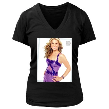 Ali Larter Women's Deep V-Neck TShirt