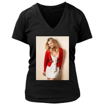 Ali Larter Women's Deep V-Neck TShirt