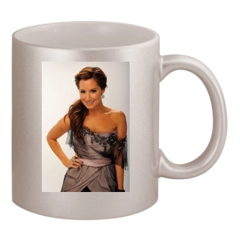 Ashley Tisdale 11oz Metallic Silver Mug