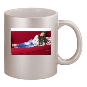 Ashley Tisdale 11oz Metallic Silver Mug