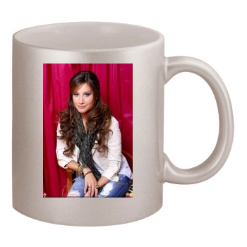 Ashley Tisdale 11oz Metallic Silver Mug