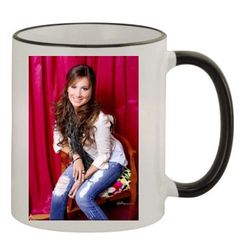 Ashley Tisdale 11oz Colored Rim & Handle Mug