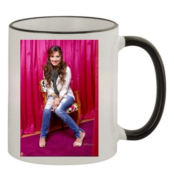 Ashley Tisdale 11oz Colored Rim & Handle Mug