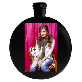 Ashley Tisdale Round Flask