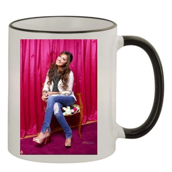 Ashley Tisdale 11oz Colored Rim & Handle Mug